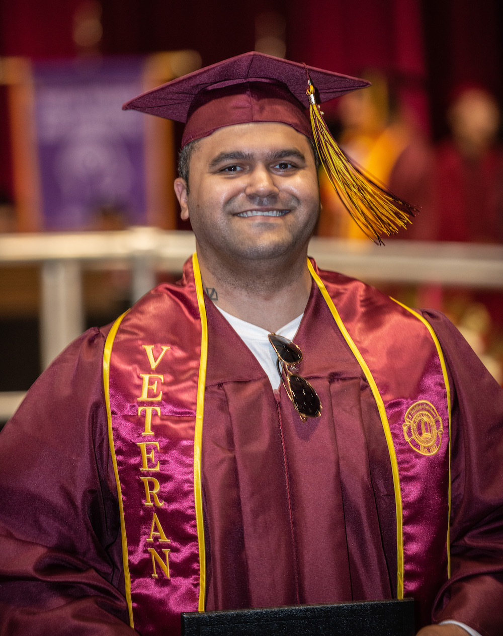 Smiling grad