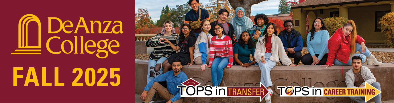 De Anza College Fall 2025 - Tops in Transfer - Tops in Career Training