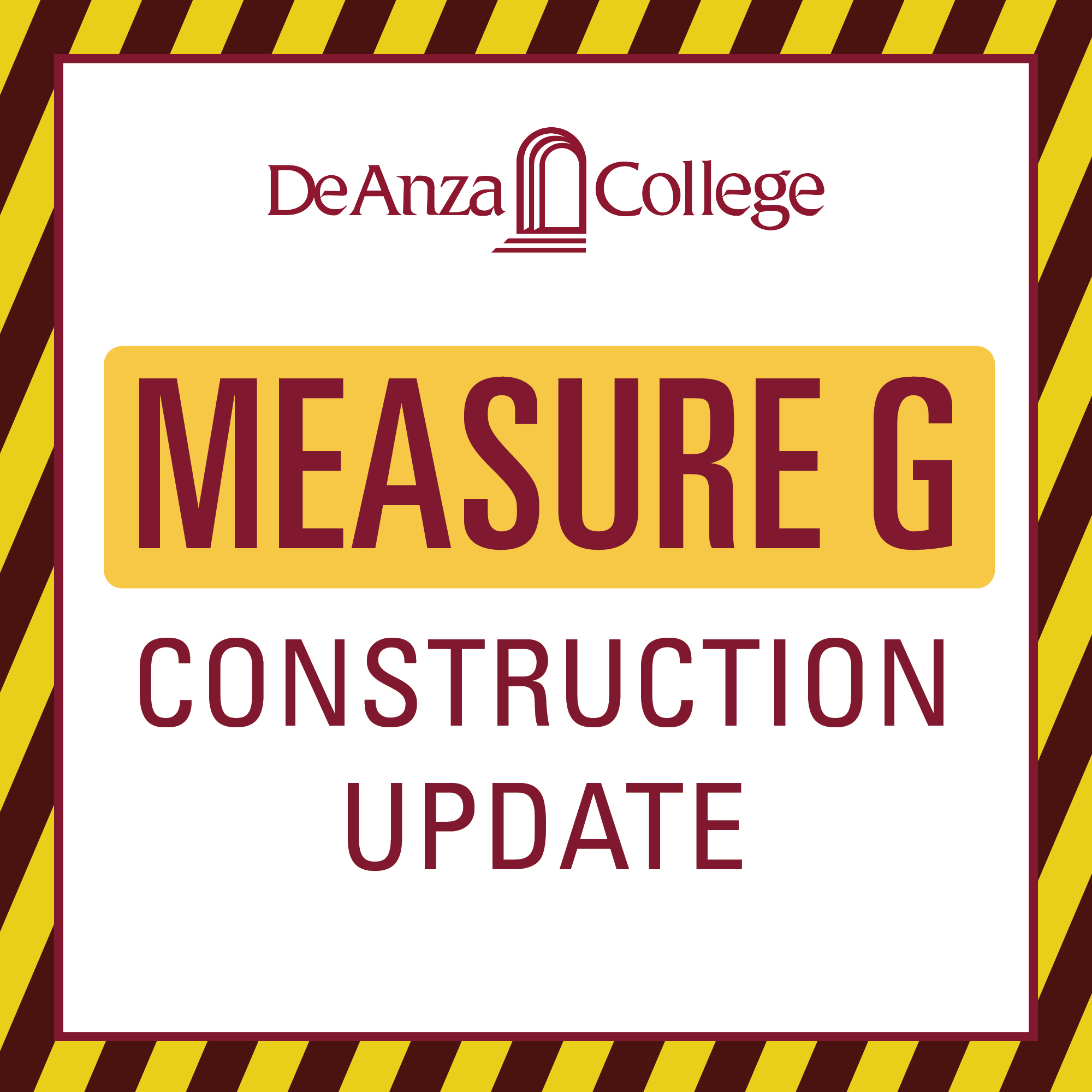 Measure G Construction Update logo